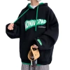 The 2022 spring new men's hooded sweatshirt, a trendy men's brand, is a loose and casual pullover and a men's coat with letters Item Picture